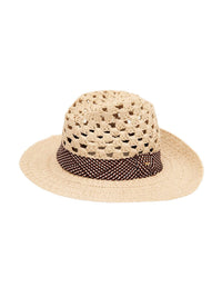 Chapeau panama crochet - Desert Beige