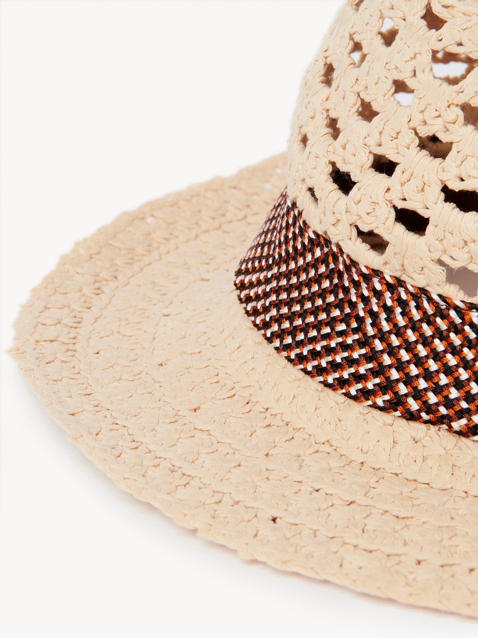 Chapeau panama crochet - Desert Beige