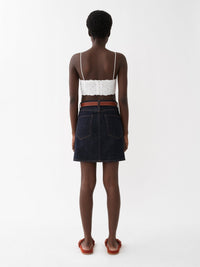 Mini jupe Sangay  - Iconic Navy