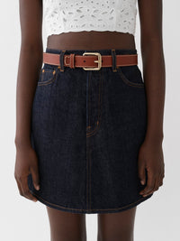 Mini jupe Sangay  - Iconic Navy