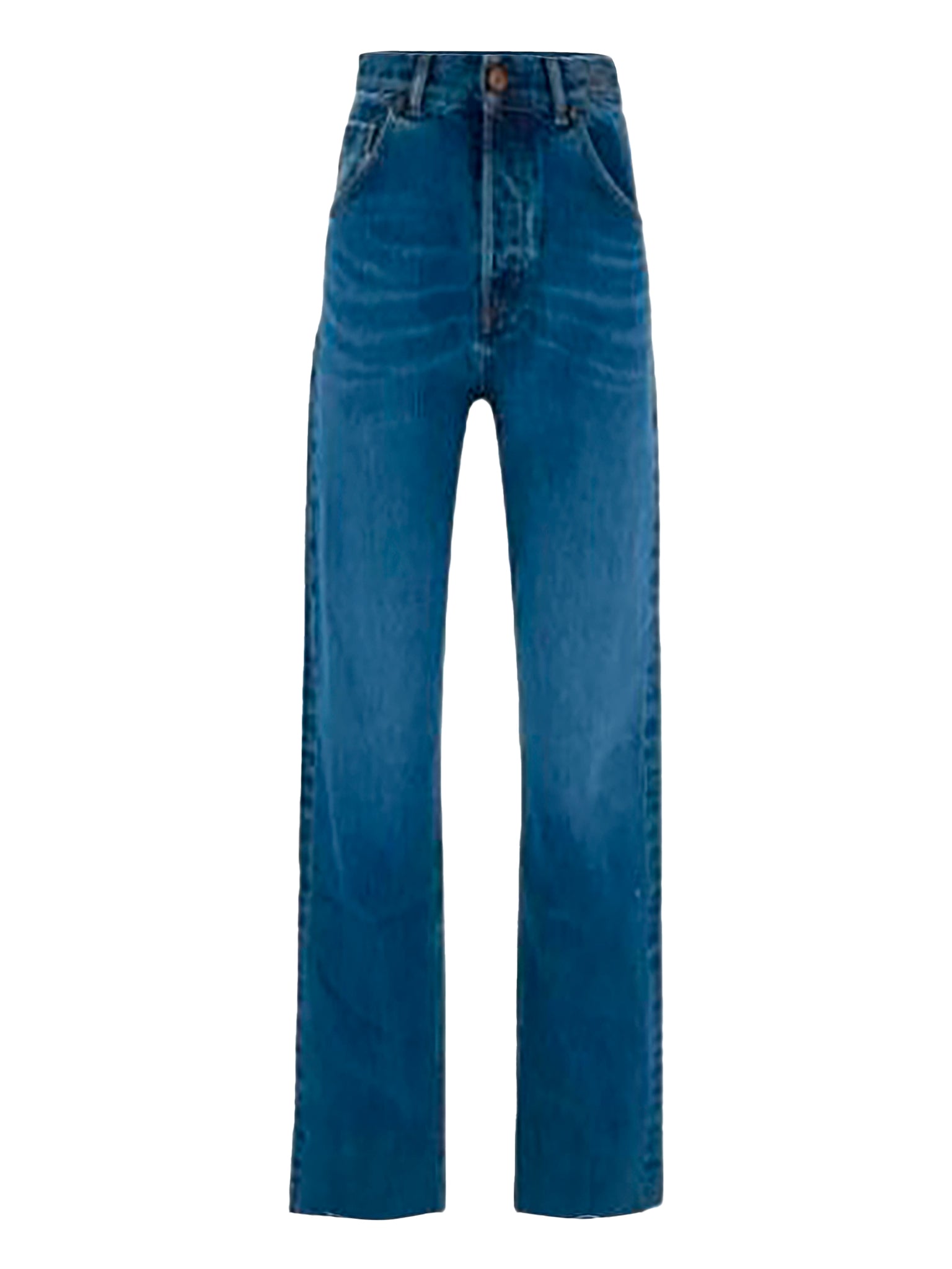 Jean droit taille haute - Jean