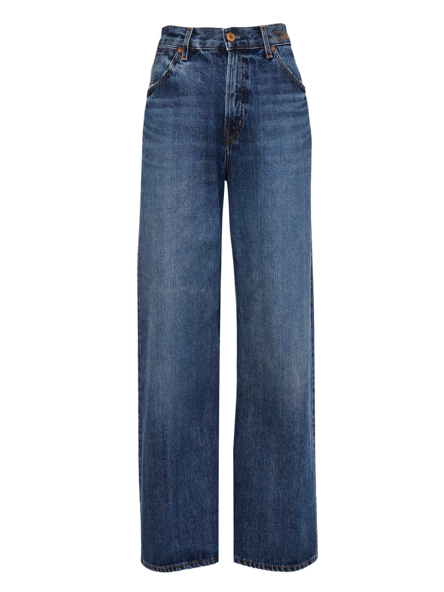 Pantalon court large Stromboli  - Denim