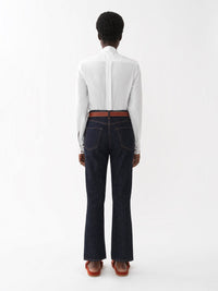 Pantalon court bootcut Pacaya  - Iconic Navy