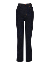Pantalon court bootcut Pacaya  - Iconic Navy