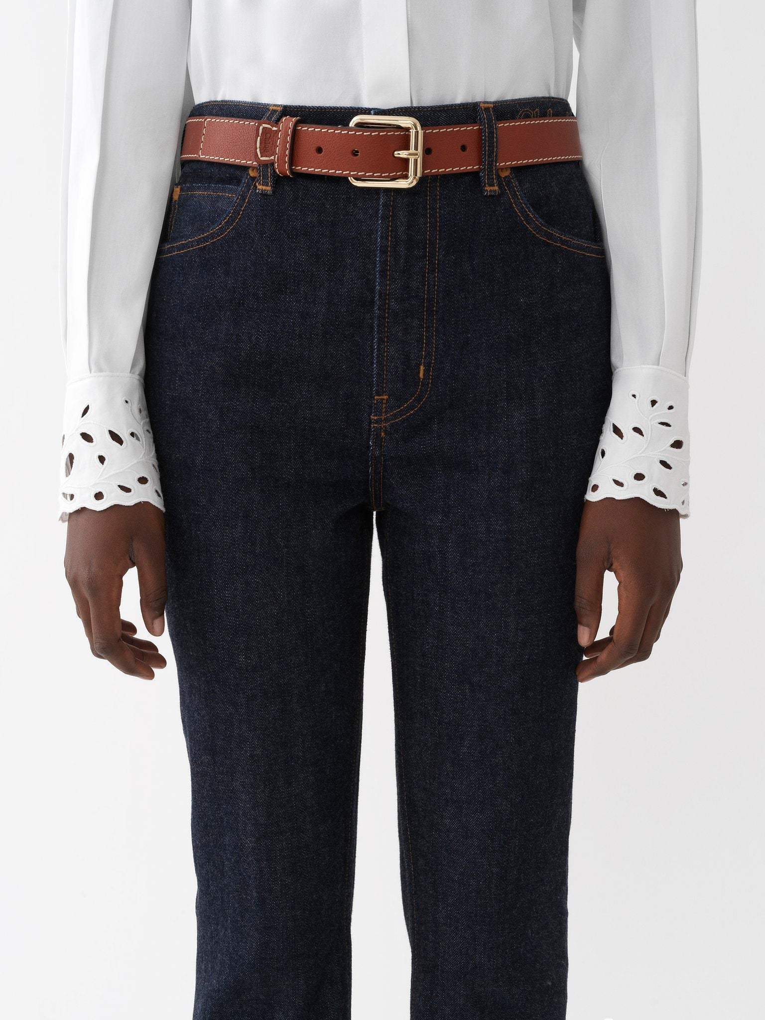 Pantalon court bootcut Pacaya  - Iconic Navy