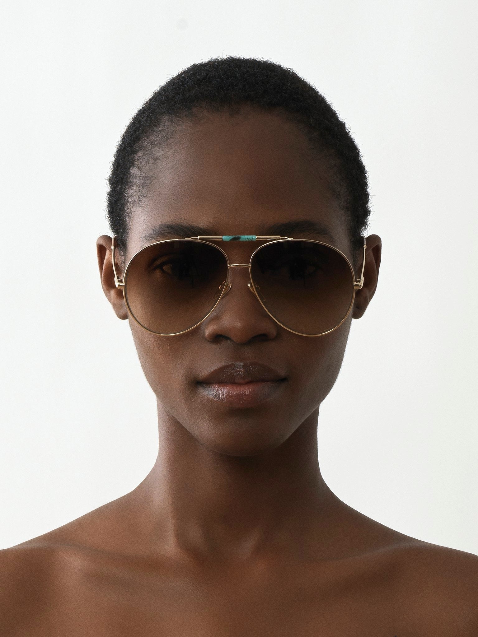 Lunettes de soleil aviateur Ulys - Gradient Brown