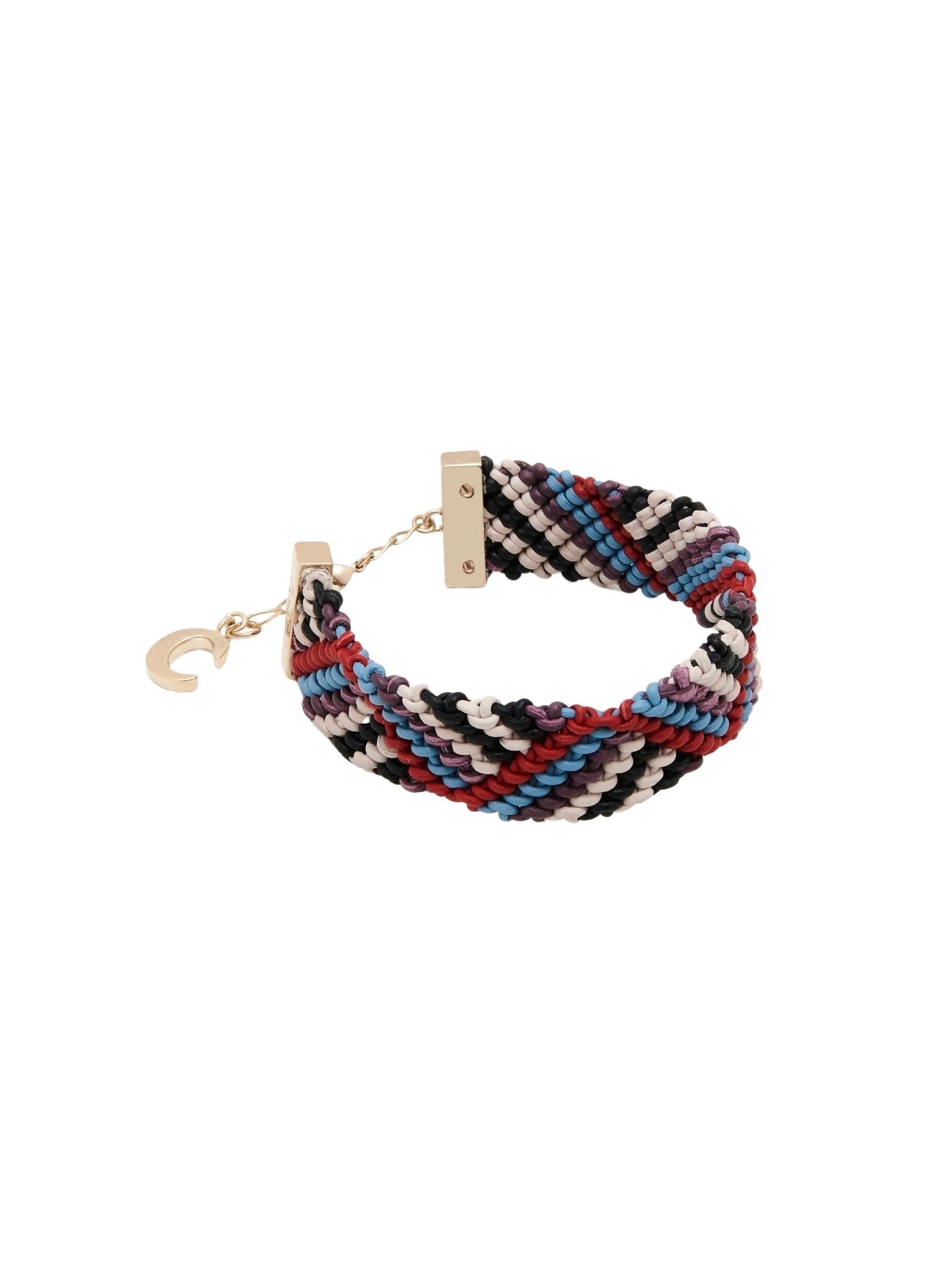 Braçelet Kyn en laiton - Multicolor Blue