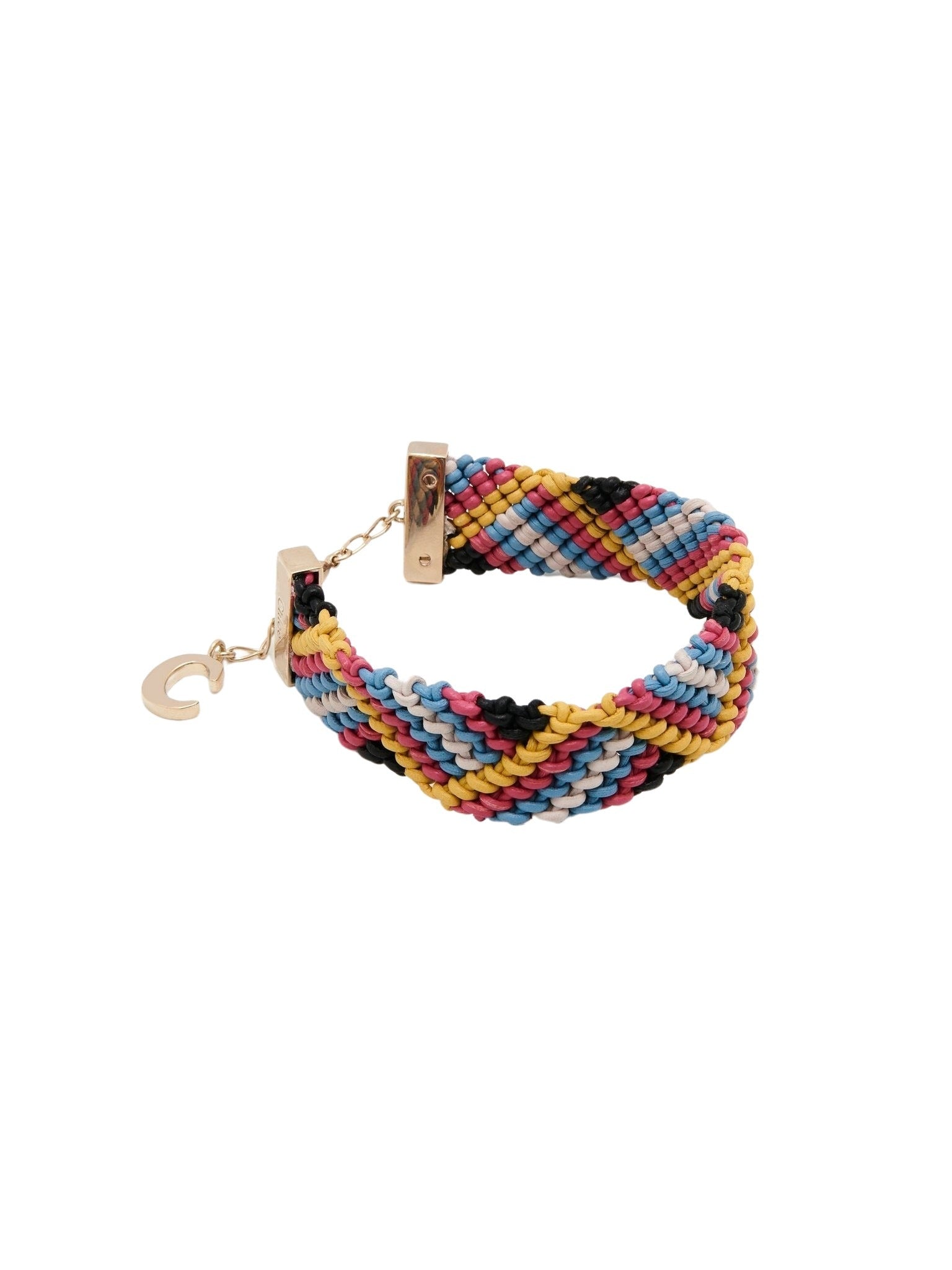 Braçelet Kyn en laiton - Multicolor Yellow