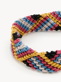 Braçelet Kyn en laiton - Multicolor Yellow