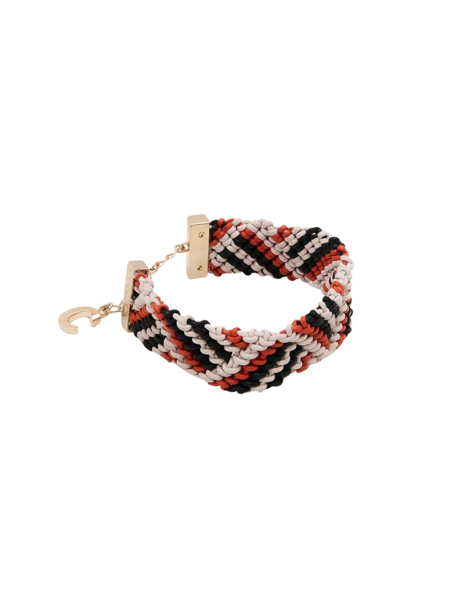 Braçelet Kyn en laiton - Multicolor Red