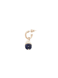 Boucles d’oreilles Darcey en laiton - Iconic Navy
