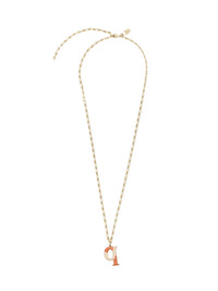 Collier Alphabet Multicolor en laiton - Gold Q
