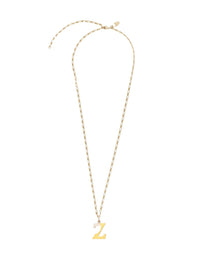 Collier Alphabet Multicolor en laiton - Gold Z