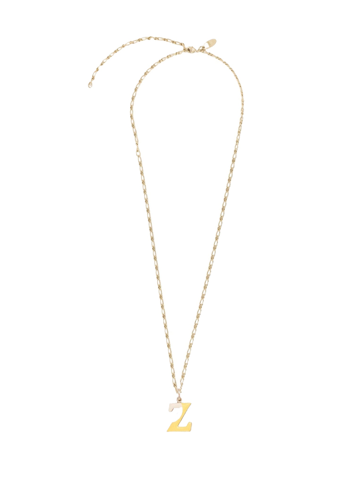Collier Alphabet Multicolor en laiton - Gold Z