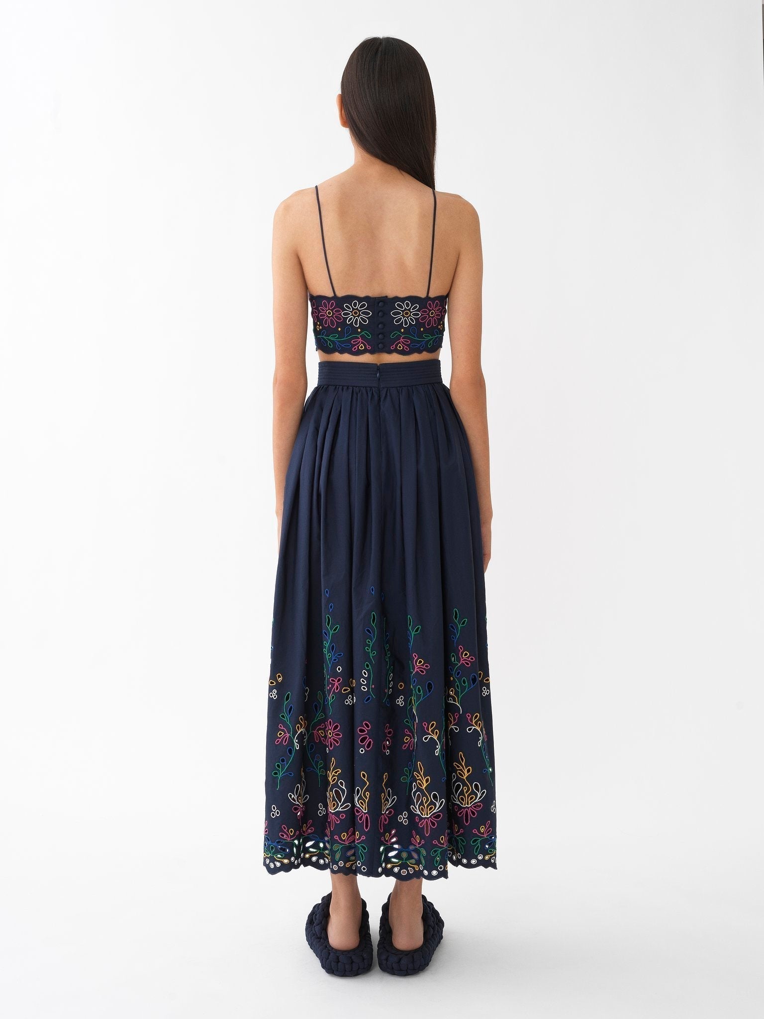 Top court bustier - Multicolor Blue