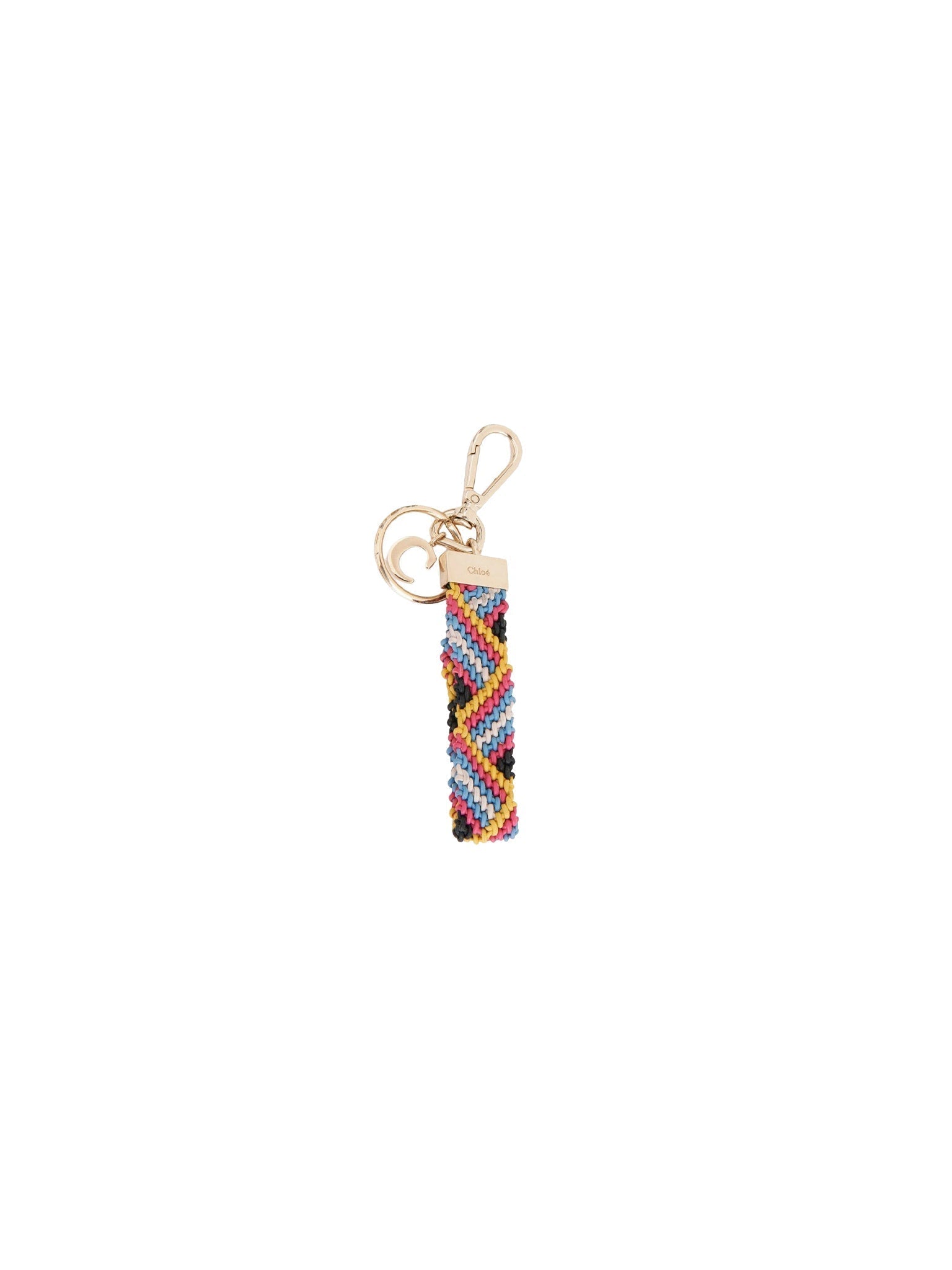 Porte-clés Kyn en laiton - Multicolor Yellow