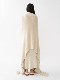 Châle oversize en cachemire - Vanilla Ice