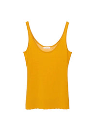 Débardeur classique en laine - Golden Yellow