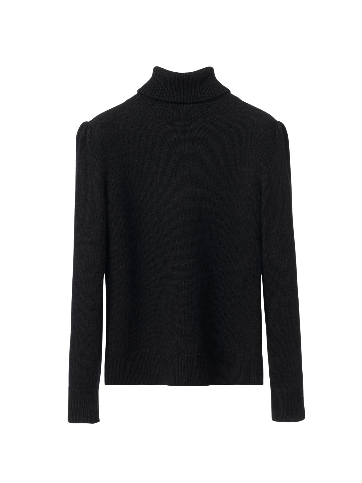 Pull à col roulé en cachemire - Black