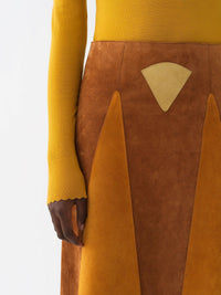 Pull à col rond en laine - Golden Yellow