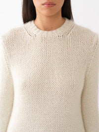 Pull col rond épais en cachemire - Vanilla Ice