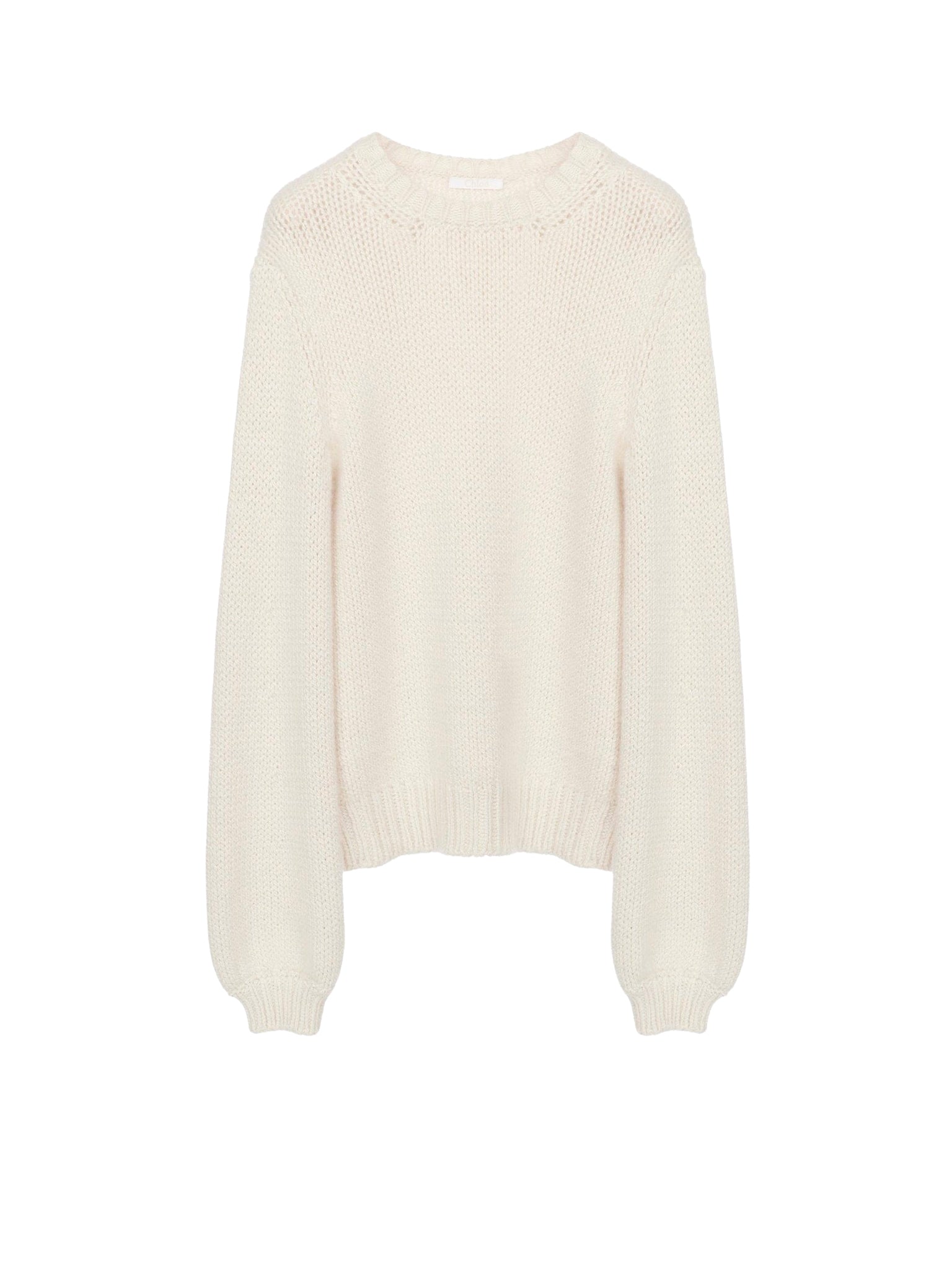 Pull col rond épais en cachemire - Vanilla Ice
