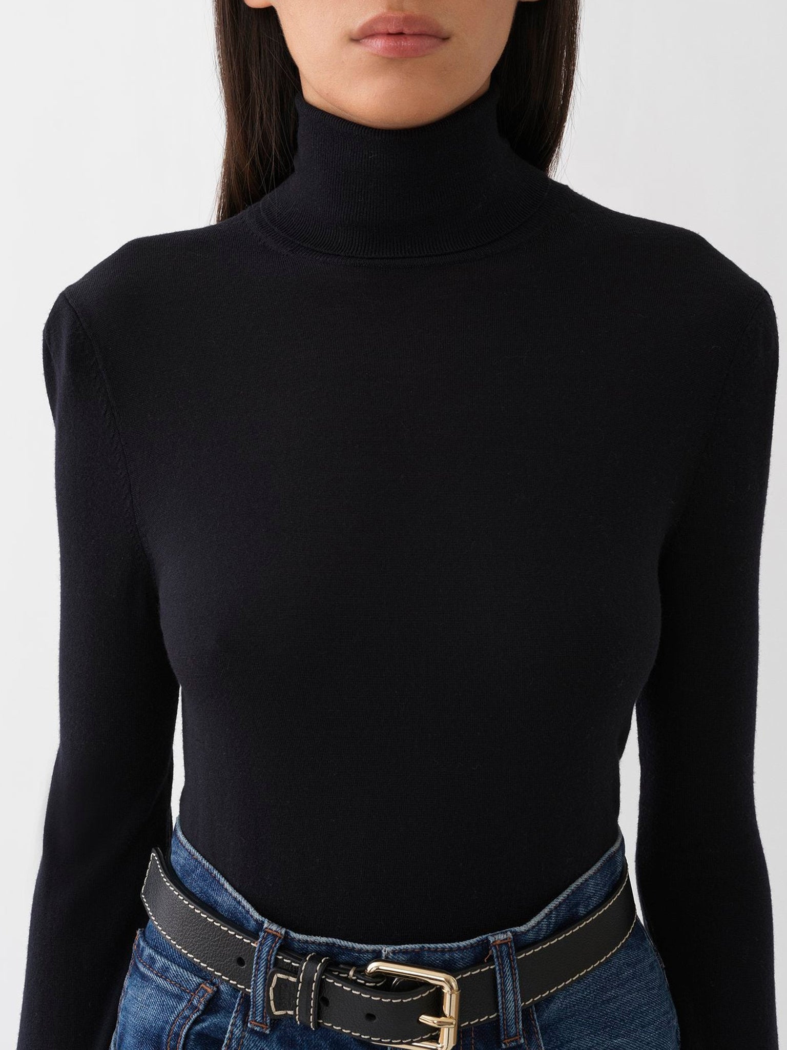 Pull à col roulé en laine - Royal Navy
