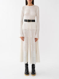 Pull ajusté en laine - Cloudy White