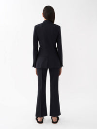 Pantalon court en laine - Ink Navy