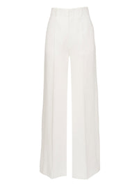 Pantalon en lin doux panama aloe - Lait Iconique