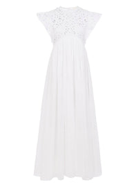 Robe longue Empire - White