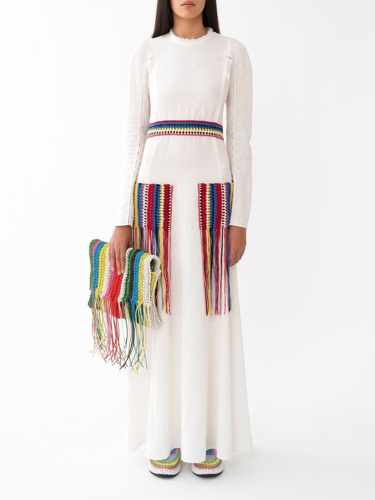 Robe manches longues en lin - Iconic Milk