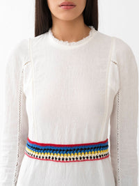 Robe manches longues en lin - Iconic Milk