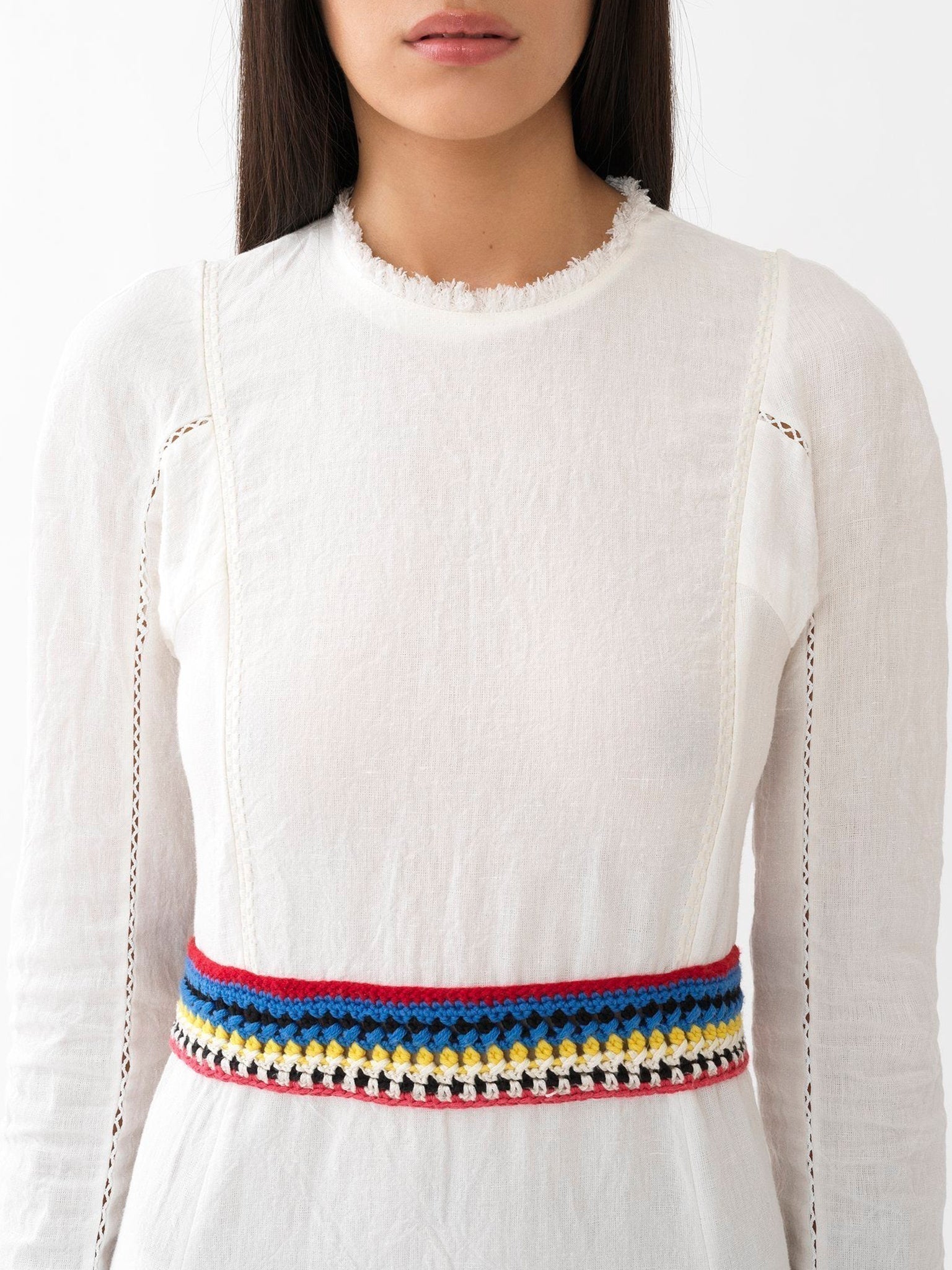 Robe manches longues en lin - Iconic Milk