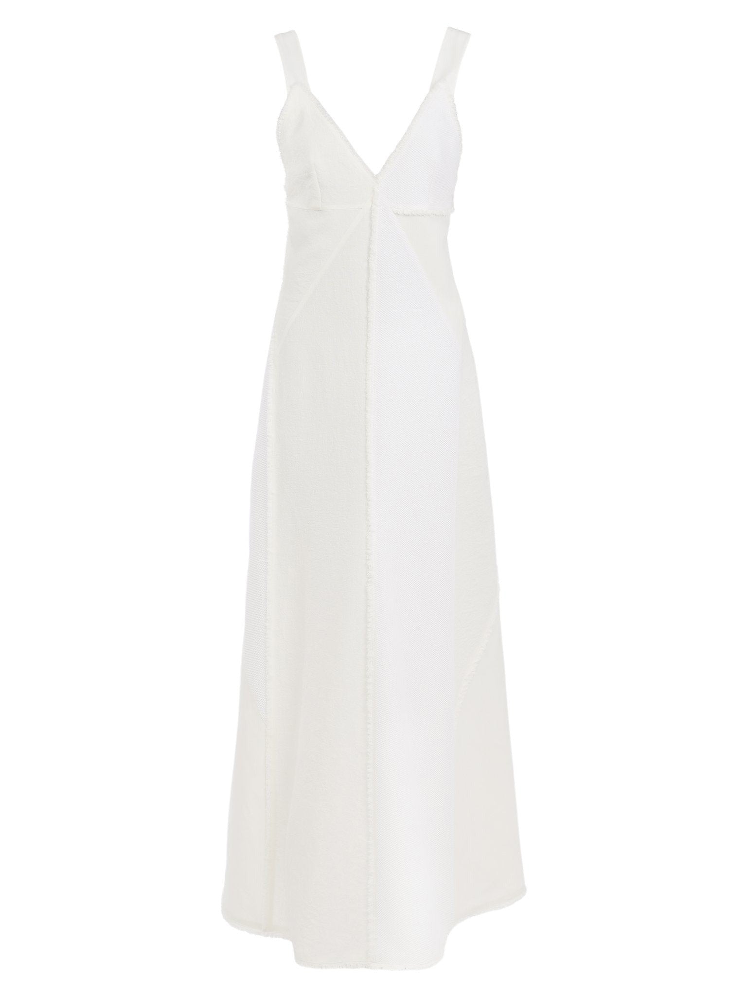 Robe longue évasée en lin - Iconic Milk