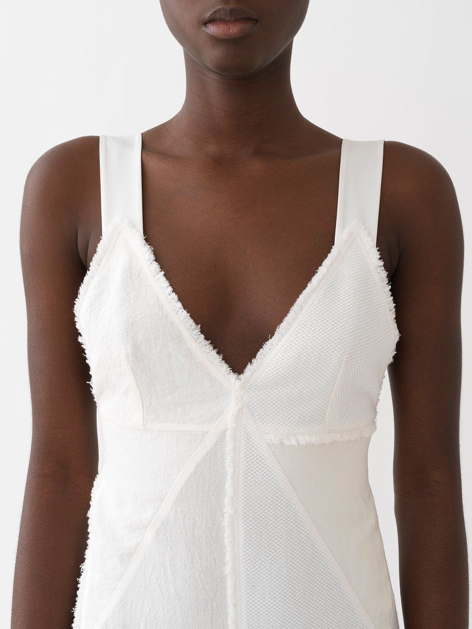 Robe longue évasée en lin - Iconic Milk