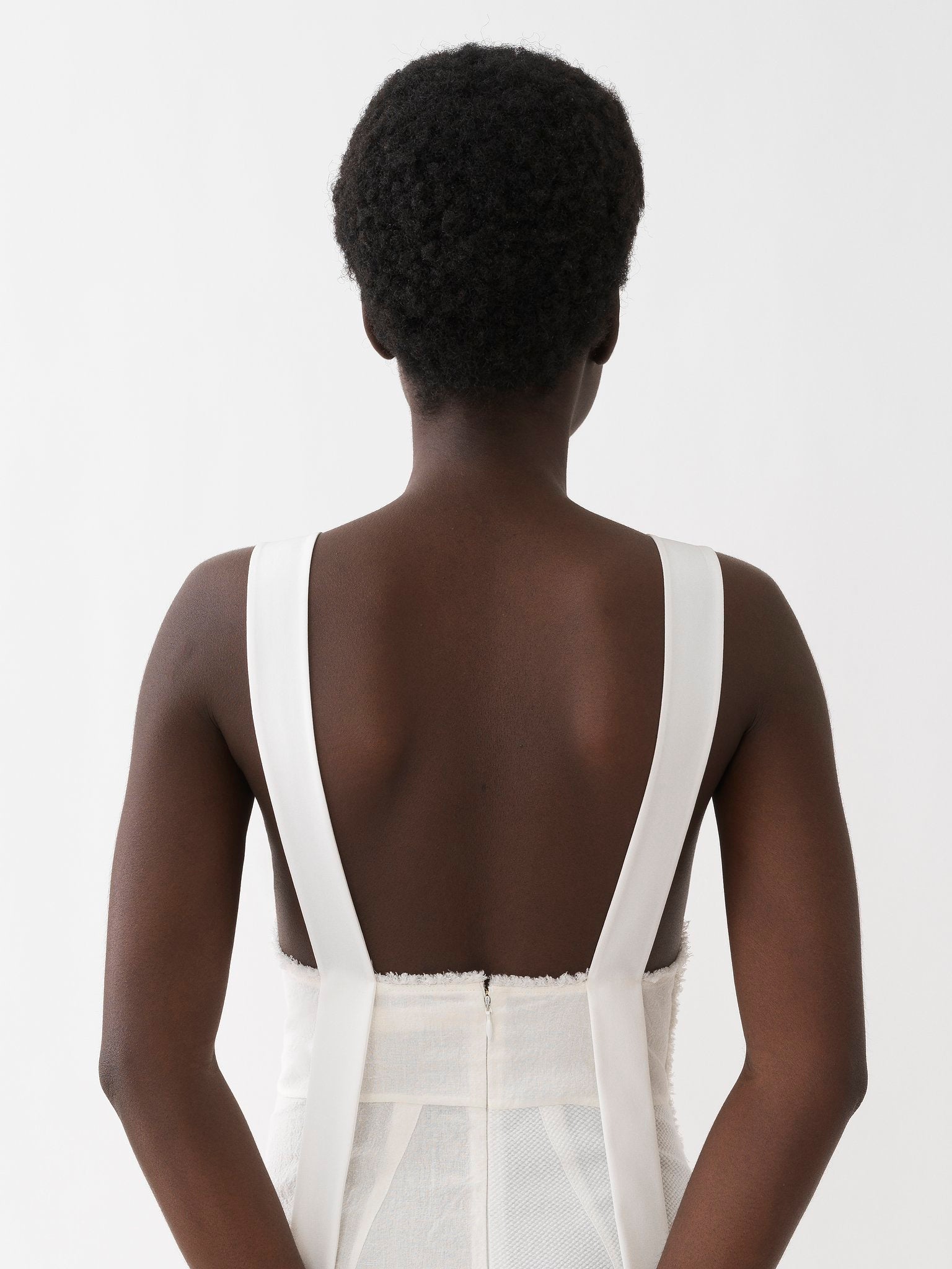 Robe longue évasée en lin - Iconic Milk