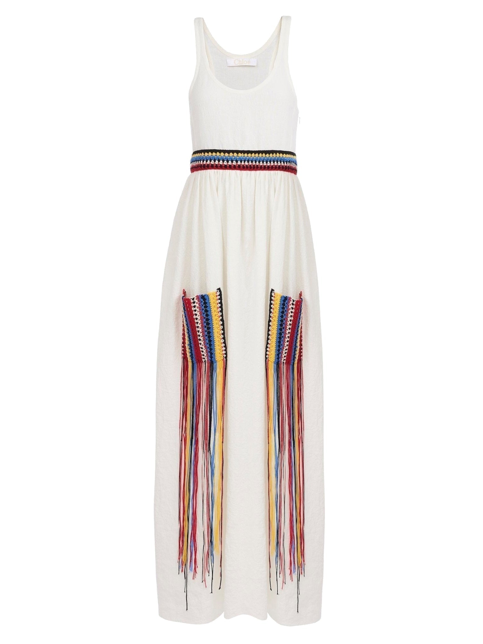 Robe longue sans manches en lin - Iconic Milk