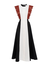 Robe en lin doux Panama Aloe - Brown Black