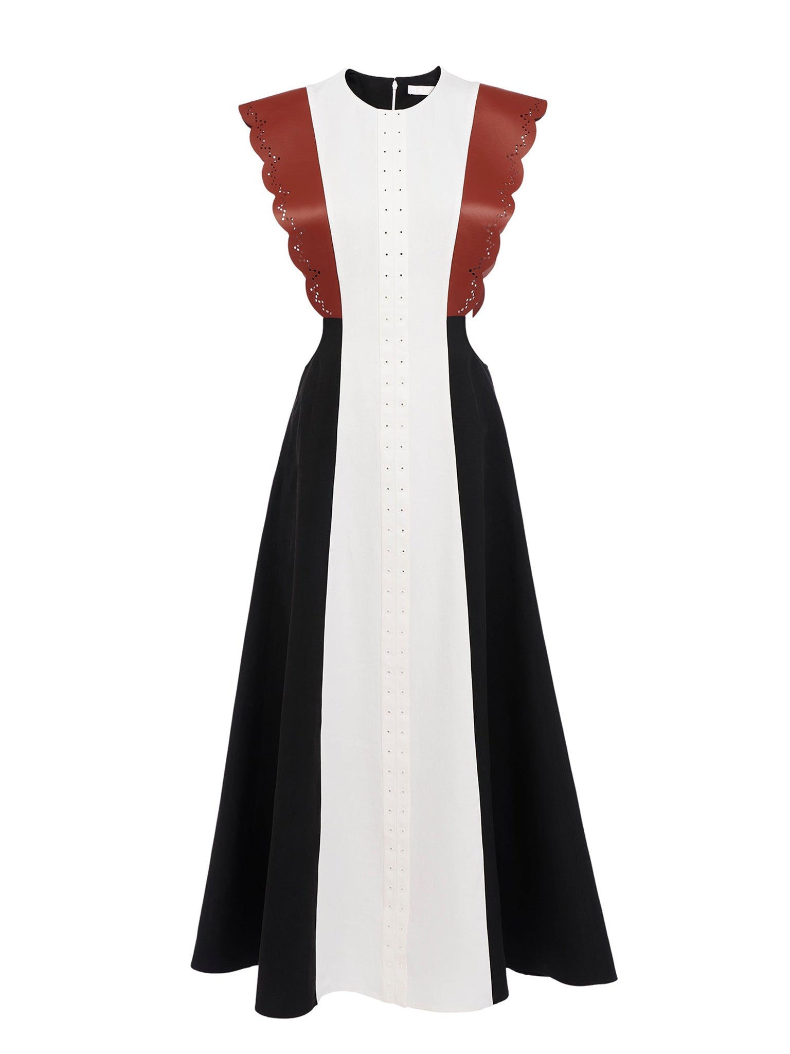 Robe en lin doux Panama Aloe - Brown Black