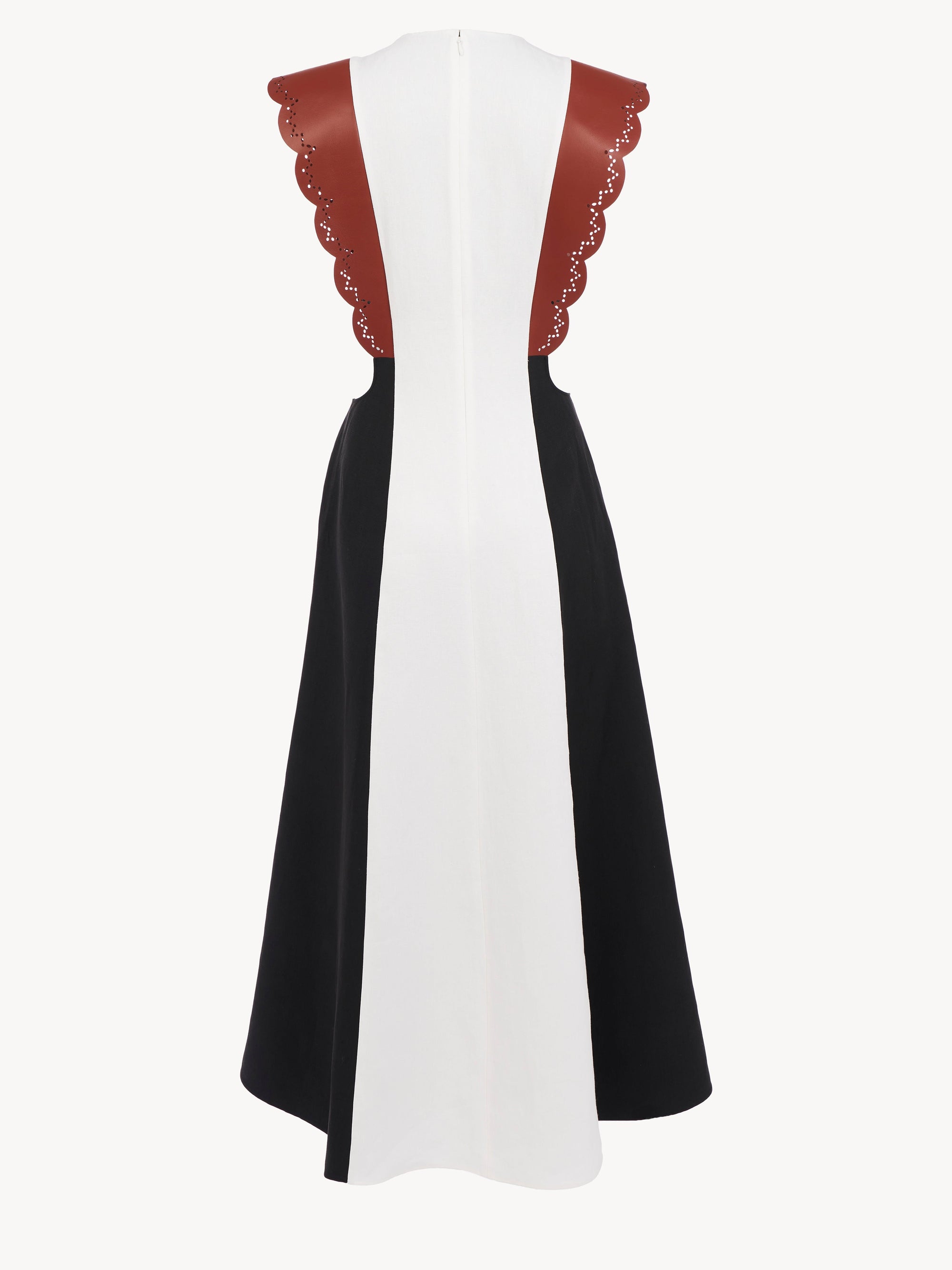Robe en lin doux Panama Aloe - Brown Black