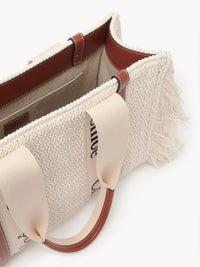 Sac cabas à franges Woody - Sepia Brown
