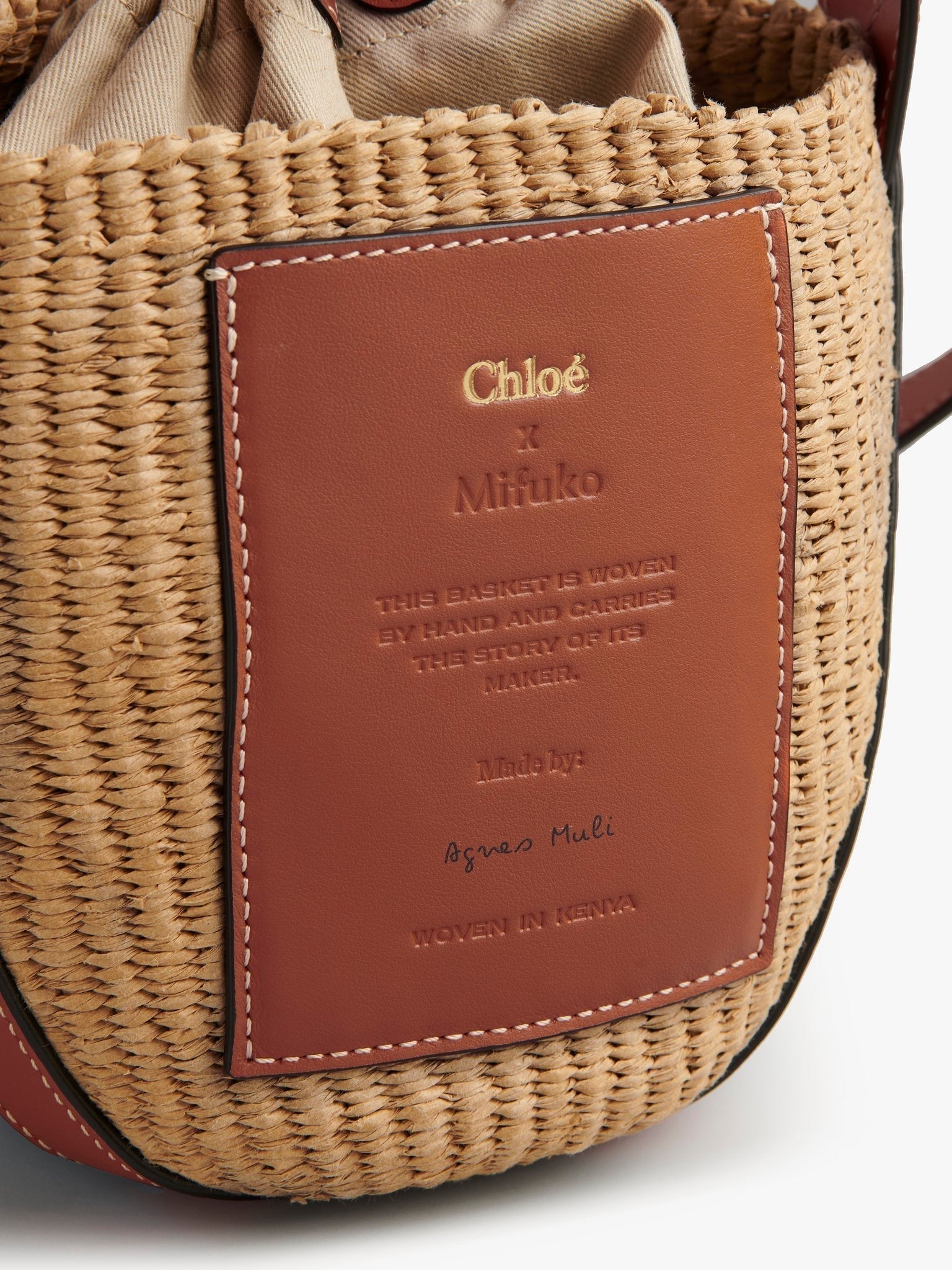 Petit sac panier Chloé - Sepia Brown