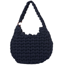 Grand sac hobo Wooden C - Navy
