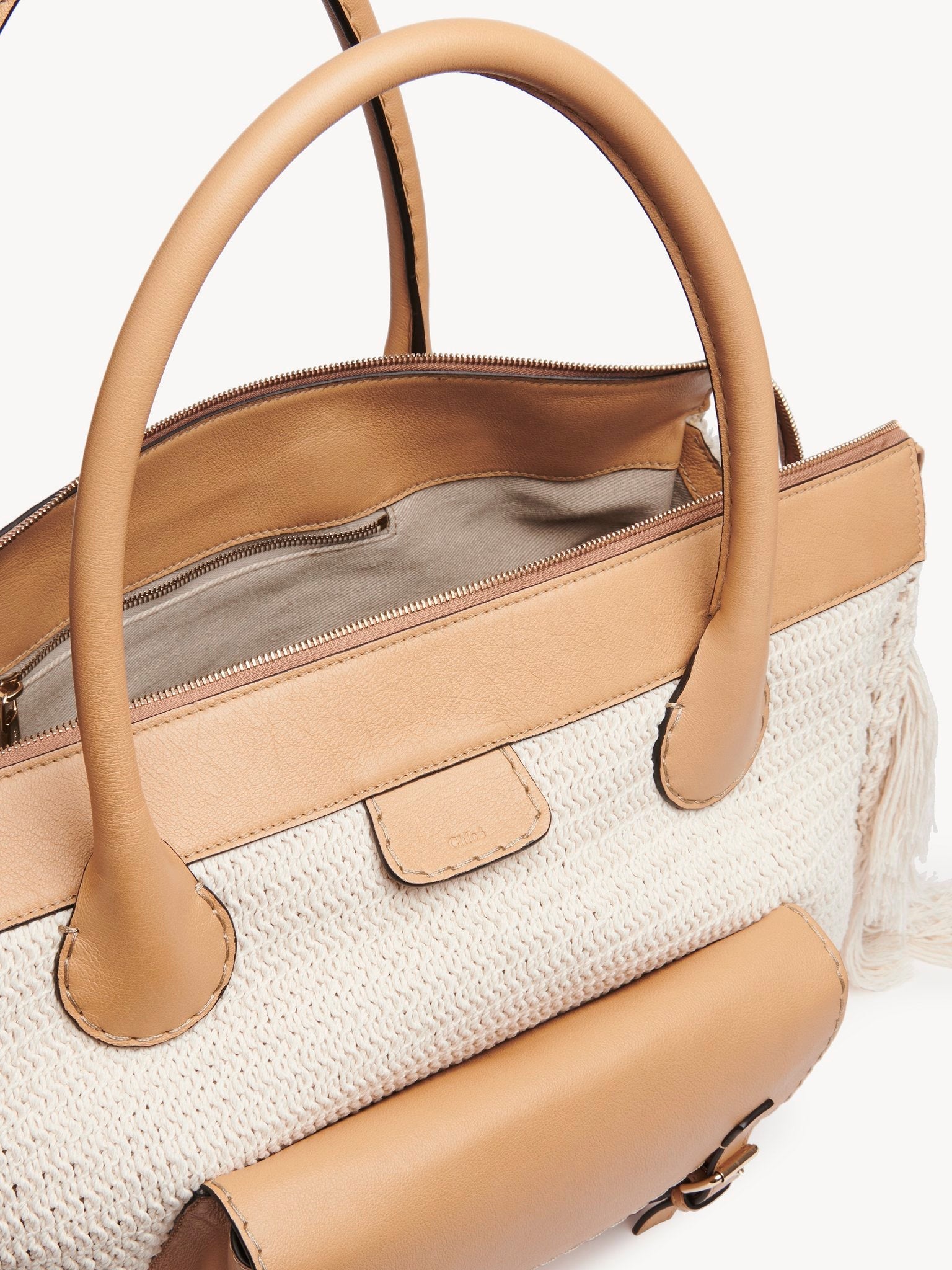 Sac de jour oversize Edith - Soft Tan