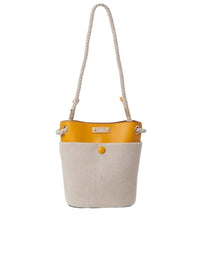 Sac seau Key en lin - Sunflower Yellow
