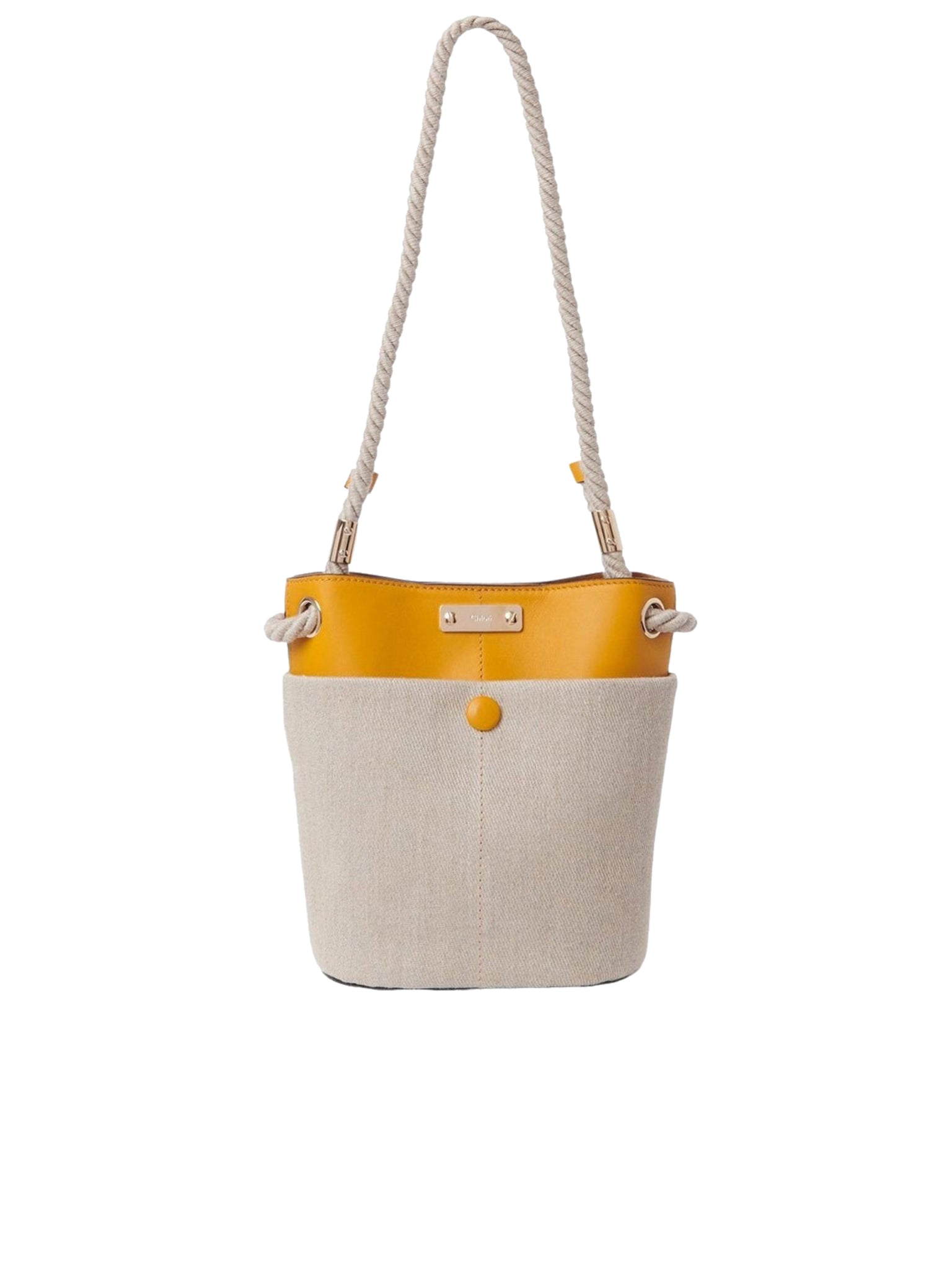 Sac seau Key en lin - Sunflower Yellow