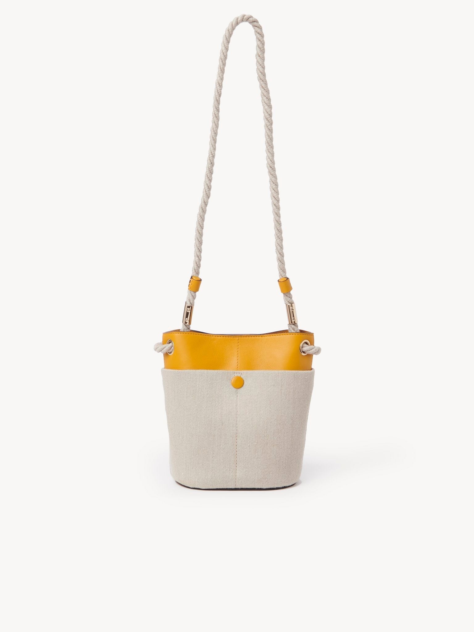 Sac seau Key en lin - Sunflower Yellow
