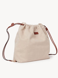 Sac cabas Kayan en cuir - Caramel