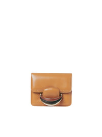 Sac en bandoulière Kattie en cuir - Autumnal Brown